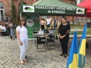 Pracownicy PUP Rybnik wraz z uczestnikami na III Dniach Kultury Ukrainy