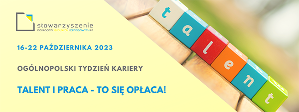 Baner reklamowy Rybnickich Dni Kariery w 2023 r.
