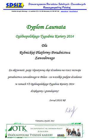 Dyplom OTK 2014