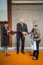 Wręczenie dyplomu laureata OTK 2017 Zdzisławowi Naruszewiczowi z Bielskiego Centrum Ksztalcenia Ustawicznego
